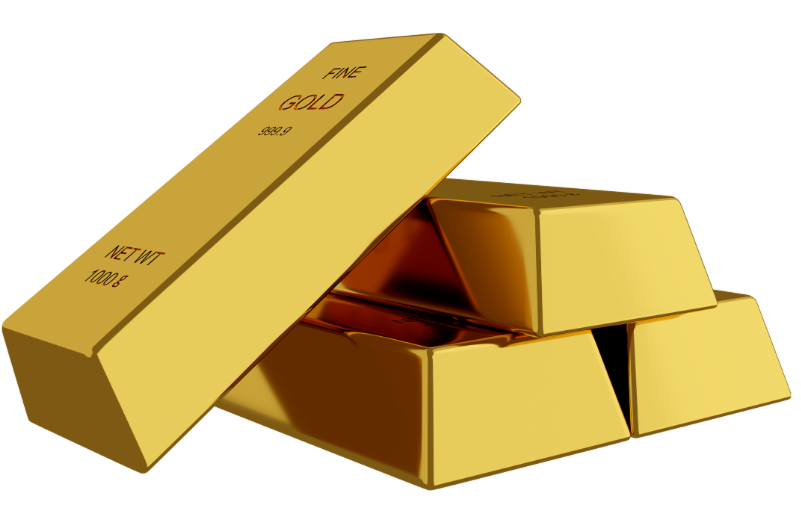 Gold Bars Stack